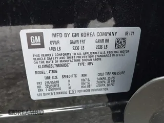 2022 Buick Encore GX Preferred с VIN KL4MMCSL7NB060507, выставлен на аукционе IAAI как лот 42043738 с пробегом 38 662 миль миль и . История ставок и продаж доступна на DreamBid. Изображение 9.