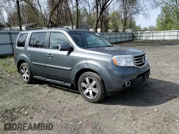 2012 Honda Pilot Touring with VIN 5FNYF4H92CB030828, listed as a Copart auction lot 54971505 with 215,219 mi miles and Salvage Title. Bid and sale history available at carsss.com. Image 15.