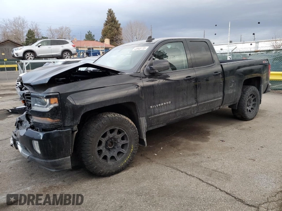 2017 Chevrolet Silverado 1500 LT with VIN 1GCVKREC1HZ225218, listed as a Copart auction lot 48948735 with 114,627 mi miles and Salvage Title. Bid and sale history available at DreamBid. Image 1.