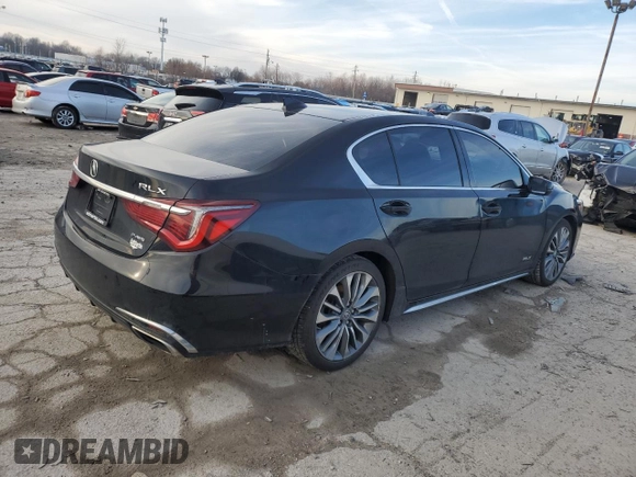 2018 Acura RLX w/Technology Pkg with VIN JH4KC1F50JC000331, listed as a Copart auction lot 86841194 with 146,118 mi miles and Salvage Title. Bid and sale history available at carsss.com. Image 3.