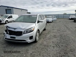 2016 Kia Sedona LX with VIN KNDMB5C13G6088465, listed as a Copart auction lot 72363684 with 89,018 mi miles and Salvage Title. Bid and sale history available at DreamBid. Image 12.