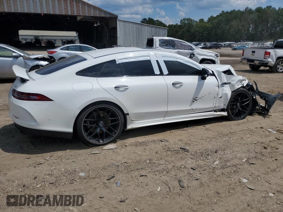 2021 Mercedes-Benz AMG GT 43 с VIN W1K7X5KB4MA041016, выставлен на аукционе Copart как лот 69304774 с пробегом 54 871 миль миль и Списание • Salvage title. История ставок и продаж доступна на DreamBid. Изображение 3.