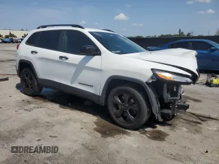 2016 Jeep Cherokee Altitude with VIN 1C4PJLAB5GW355332, listed as a Copart auction lot 55952555 with Not provided miles and Salvage title. Bid and sale history available at DreamBid. Image 4.