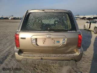 2004 Honda Pilot LX with VIN 2HKYF181X4H571864, listed as a Copart auction lot 41857045 with 344,479 mi miles and Salvage Title. Bid and sale history available at carsss.com. Image 6.