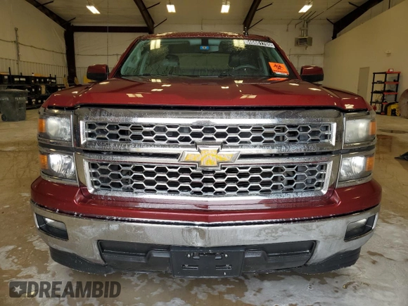 2015 Chevrolet Silverado 1500 LT with VIN 1GCRCREC7FZ376625, listed as a Copart auction lot 46661765 with 217,586 mi miles and Clean Title. Bid and sale history available at carsss.com. Image 5.