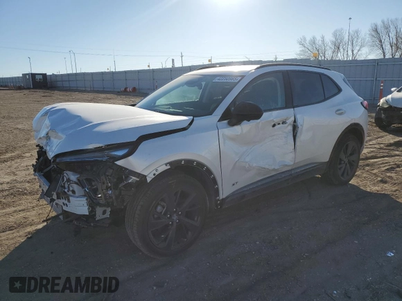 2024 Buick Envision Sport Touring with VIN LRBFZPE45RD043936, listed as a Copart auction lot 42250965 with 1,226 mi miles and Salvage Title. Bid and sale history available at carsss.com. Image 1.