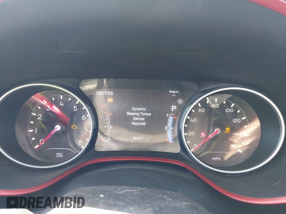 2018 Jeep Compass Trailhawk with VIN 3C4NJDDB4JT336745, listed as a IAAI auction lot 41898924 with 94,471 mi miles and . Bid and sale history available at carsss.com. Image 7.