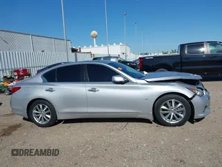 2015 Infiniti Q50 with VIN JN1BV7AR3FM405659, listed as a IAAI auction lot 41949596 with 101,196 mi miles and . Bid and sale history available at DreamBid. Image 13.
