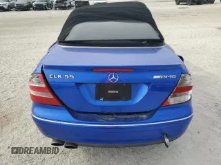 2005 Mercedes-Benz CLK-Class AMG with VIN WDBTK76G55T048893, listed as a Copart auction lot 80762754 with 0 mi miles and Salvage Title. Bid and sale history available at carsss.com. Image 6.