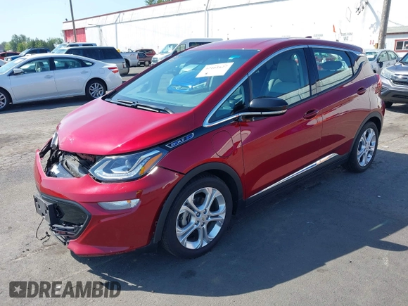 2019 Chevrolet Bolt EV LT z VIN 1G1FY6S02K4104254, wystawiony jako IAAI lot #42161627 z przebiegiem 41 363 mil mil oraz . Historia ofert i sprzedaży dostępna na DreamBid. Obrazek 2.