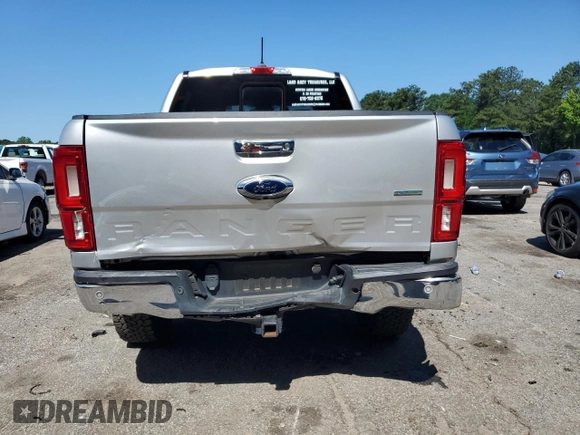 2019 Ford Ranger XL with VIN 1FTER4FH1KLA47197, listed as a Copart auction lot 58034145 with 114,002 mi miles and Salvage title. Bid and sale history available at DreamBid. Image 6.