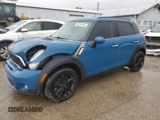 2012 MINI Countryman S with VIN WMWZC3C54CWL86184, listed as a Copart auction lot 59289185 with 131,039 mi miles and Salvage title. Bid and sale history available at DreamBid. Image 1.