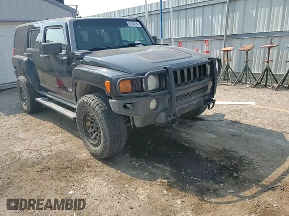2006 Hummer H3 with VIN 5GTDN136468183723, listed as a Copart auction lot 64780784 with 179,434 mi miles and Salvage Title. Bid and sale history available at carsss.com. Image 12.