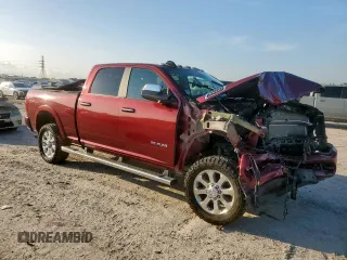 2022 Ram 2500 Laramie with VIN 3C6UR5FJ4NG306343, listed as a Copart auction lot 58817845 with 66,918 mi miles and Salvage title. Bid and sale history available at DreamBid. Image 4.