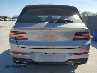 2024 Genesis GV80 with VIN KMUHBDSB2RU180331, listed as a Copart auction lot 47496805 with 40,809 mi miles and Clean Title. Bid and sale history available at DreamBid. Image 6.