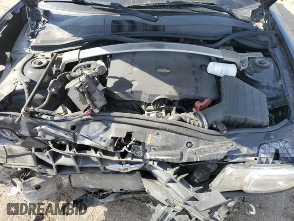 2013 Chevrolet Camaro LT with VIN 2G1FB3D35D9111495, listed as a Copart auction lot 54721035 with 197,673 mi miles and Salvage title. Bid and sale history available at DreamBid. Image 11.