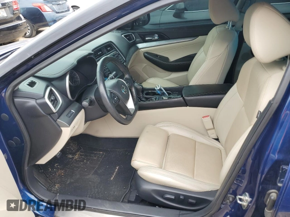 2016 Nissan Maxima S with VIN 1N4AA6AP7GC393929, listed as a Copart auction lot 64045643 with 75,085 mi miles and Salvage Title. Bid and sale history available at DreamBid. Image 7.
