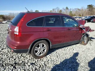2011 Honda CR-V EX-L with VIN 5J6RE3H78BL030239, listed as a Copart auction lot 47342845 with 137,093 mi miles and Salvage Title. Bid and sale history available at carsss.com. Image 3.