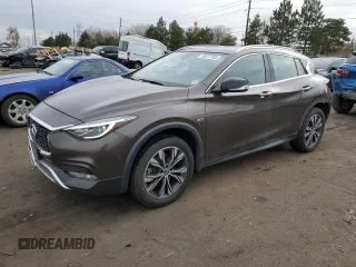 2017 Infiniti QX30 Luxury with VIN SJKCH5CR5HA036055, listed as a Copart auction lot 79571703 with 47,152 mi miles and Salvage Title. Bid and sale history available at carsss.com. Image 1.