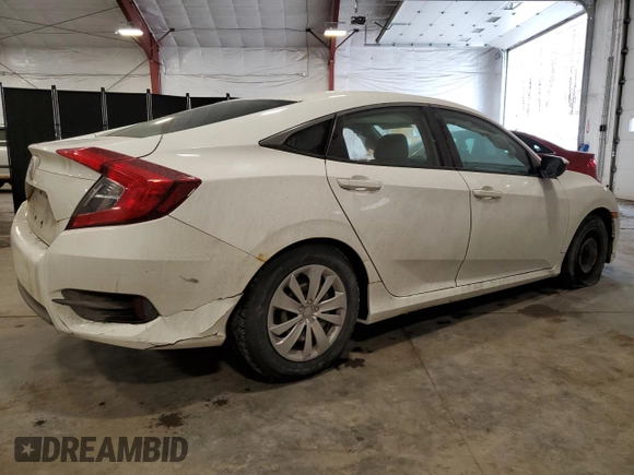2016 Honda Civic Sedan LX with VIN 19XFC2F58GE240480, listed as a Copart auction lot 47927475 with 181,244 mi miles and Non Repairable. Bid and sale history available at carsss.com. Image 3.