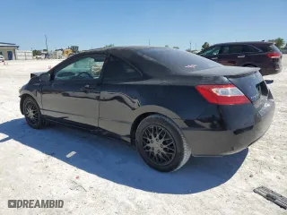 2007 Honda Civic Cpe LX with VIN 2HGFG12647H576288, listed as a Copart auction lot 49391845 with 172,521 mi miles and Salvage Title. Bid and sale history available at carsss.com. Image 2.