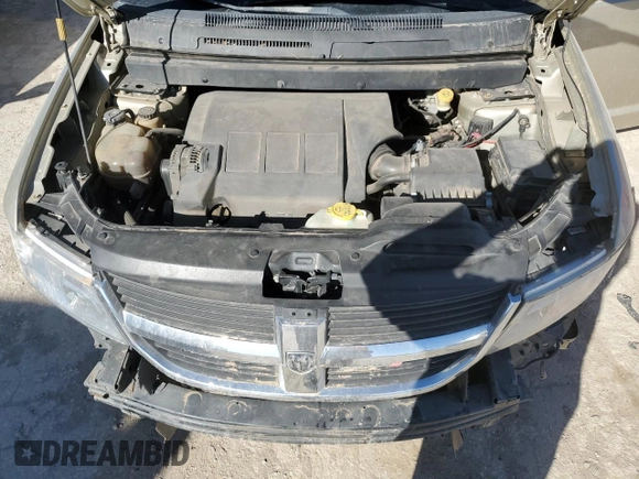 2010 Dodge Journey SXT with VIN 3D4PH5FV5AT169610, listed as a Copart auction lot 49323215 with 243,471 mi miles and Salvage Title. Bid and sale history available at carsss.com. Image 12.