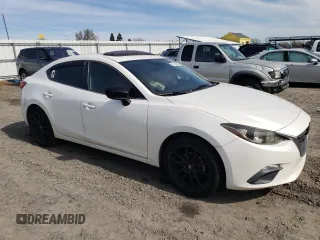2014 Mazda 3 i Grand Touring with VIN JM1BM1W71E1200216, listed as a Copart auction lot 47188425 with 80,689 mi miles and Salvage Title. Bid and sale history available at carsss.com. Image 4.