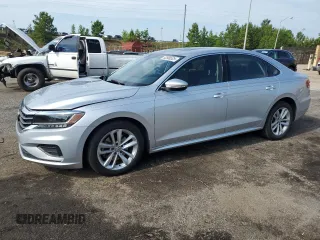 2020 Volkswagen Passat SE with VIN 1VWWA7A30LC002419, listed as a Copart auction lot 62880325 with 82,354 mi miles and Salvage title. Bid and sale history available at DreamBid. Image 1.