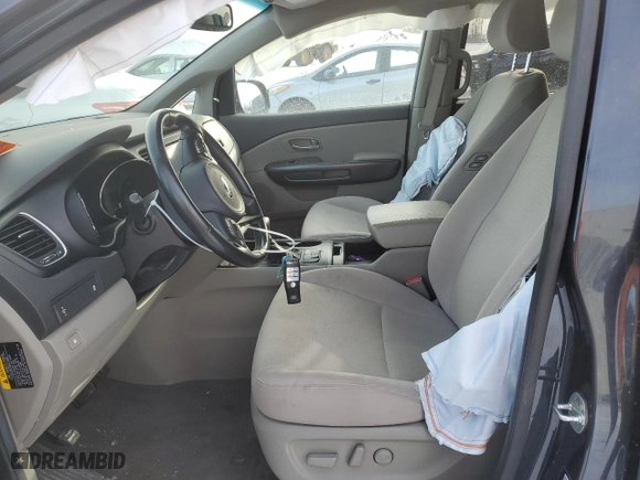 2017 Kia Sedona LX with VIN KNDMB5C17H6258120, listed as a Copart auction lot 47417575 with NaN miles and Salvage Title. Bid and sale history available at carsss.com. Image 7.