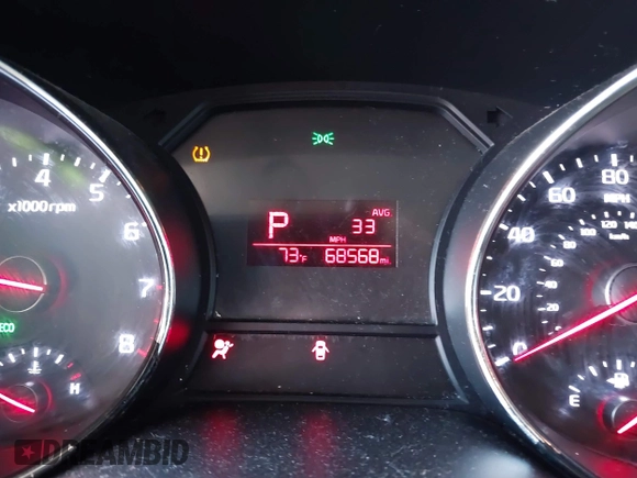 2016 Kia Sedona LX with VIN KNDMB5C18G6202573, listed as a IAAI auction lot 41841796 with 68,568 mi miles. Bid and sale history available at carsss.com. Image 7.