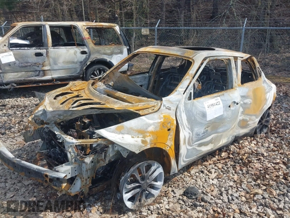 2012 Nissan Juke SL with VIN JN8AF5MV0CT125528, listed as a IAAI auction lot 41981422 with 1 mi miles. Bid and sale history available at carsss.com. Image 6.