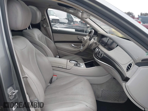 2015 Mercedes-Benz S-Class S 550 with VIN WDDUG8CB6FA185219, listed as a IAAI auction lot 42032135 with 104,346 mi miles. Bid and sale history available at carsss.com. Image 5.