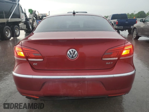 2015 Volkswagen CC Sport z VIN WVWBN7AN1FE826638, wystawiony jako Copart lot #55677795 z przebiegiem 97 317 mil mil oraz Czysty tytuł • Clean title. Historia ofert i sprzedaży dostępna na DreamBid. Obrazek 6.