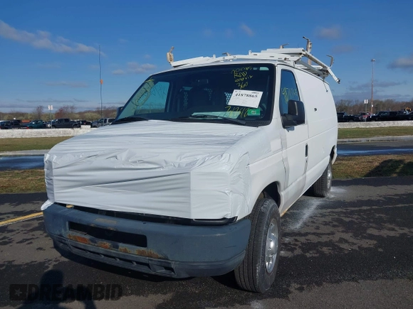 2013 Ford Econoline Cargo Commercial with VIN 1FTNE2EL1DDB27599, listed as a IAAI auction lot 41878865 with 179,802 mi miles and . Bid and sale history available at DreamBid. Image 17.