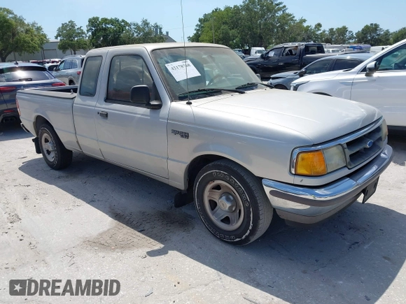 1996 Ford Ranger XL with VIN 1FTCR14A9TPB18703, listed as a IAAI auction lot 42178768 with 159,751 mi miles. Bid and sale history available at carsss.com. Image 1.