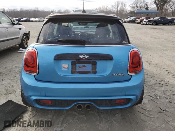 2018 MINI Hardtop Cooper S with VIN WMWXP7C5XJ2A48590, listed as a Copart auction lot 86309584 with 56,643 mi miles and Salvage Title. Bid and sale history available at DreamBid. Image 6.