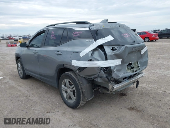 2023 GMC Terrain SLE with VIN 3GKALMEG5PL208966, listed as a IAAI auction lot 41342121 with 28,802 mi miles. Bid and sale history available at carsss.com. Image 3.
