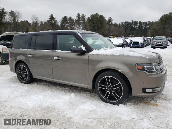 2013 Ford Flex Limited w/EcoBoost with VIN 2FMHK6DT2DBD05228, listed as a Copart auction lot 44447555 with 144,894 mi miles and Non Repairable. Bid and sale history available at carsss.com. Image 4.