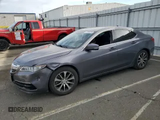 2017 Acura TLX w/Technology Pkg with VIN 19UUB1F52HA009116, listed as a Copart auction lot 47308735 with 99,887 mi miles and Salvage Title. Bid and sale history available at carsss.com. Image 1.
