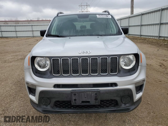 2020 Jeep Renegade Sport with VIN ZACNJBAB8LPL60580, listed as a Copart auction lot 52640975 with 50,774 mi miles and Clean title. Bid and sale history available at DreamBid. Image 5.