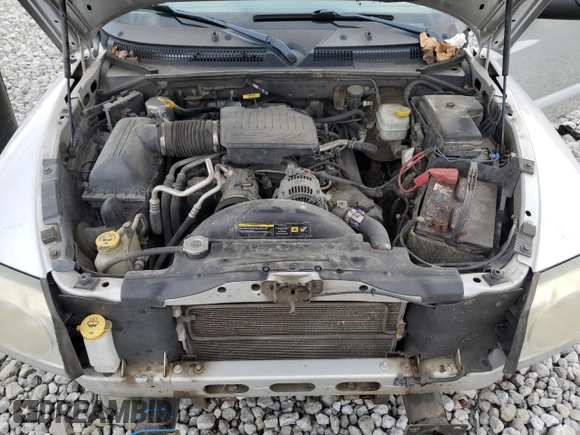 2007 Dodge Dakota SLT with VIN 1D7HW48P97S197684, listed as a Copart auction lot 86328944 with 122,969 mi miles and Salvage Title. Bid and sale history available at carsss.com. Image 11.