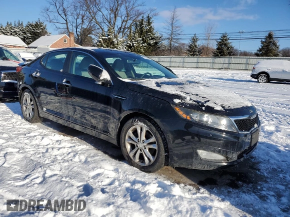 2013 Kia Optima EX with VIN 5XXGN4A70DG161293, listed as a Copart auction lot 89244685 with 30,752 mi miles and Salvage Title. Bid and sale history available at carsss.com. Image 4.