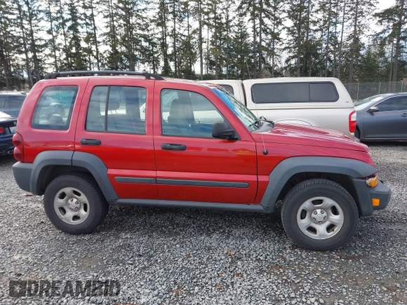 2007 Jeep Liberty Sport with VIN 1J4GL48K27W685218, listed as a IAAI auction lot 41808307 with 147,911 mi miles. Bid and sale history available at carsss.com. Image 14.