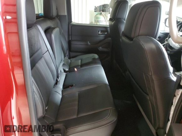 2024 Nissan Frontier SL z VIN 1N6ED1EJ2RN603496, wystawiony jako Copart lot #54011845 z przebiegiem 11 047 mil mil oraz Szkoda całkowita • Salvage title. Historia ofert i sprzedaży dostępna na DreamBid. Obrazek 10.