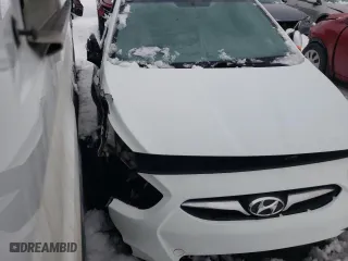 2013 Hyundai Accent GLS with VIN KMHCT4AE4DU290145, listed as a Copart auction lot 45462505 with 123,456 mi miles and Salvage Title. Bid and sale history available at carsss.com. Image 4.