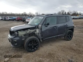 2022 Jeep Renegade Altitude z VIN ZACNJDE17NPN57742, wystawiony jako Copart lot #53120695 z przebiegiem 74 629 mil mil oraz Szkoda całkowita • Salvage title. Historia ofert i sprzedaży dostępna na DreamBid. Obrazek 1.