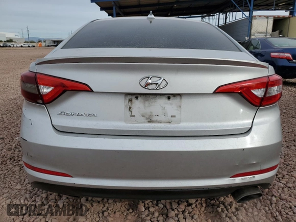 2017 Hyundai Sonata 2.4L with VIN 5NPE24AF9HH581331, listed as a Copart auction lot 45404485 with 126,643 mi miles and Salvage Title. Bid and sale history available at carsss.com. Image 6.