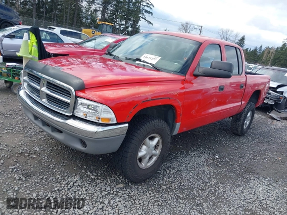 2000 Dodge Dakota Sport with VIN 1B7GG2ANXYS752594, listed as a IAAI auction lot 41671257 with 282,086 mi miles and . Bid and sale history available at carsss.com. Image 2.