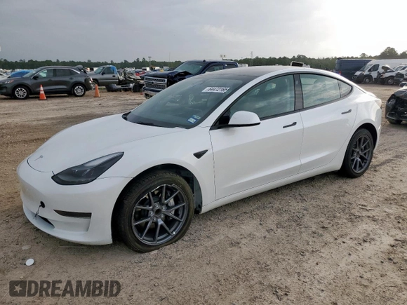 2023 Tesla Model 3 с VIN 5YJ3E1EA8PF418579, выставлен на аукционе Copart как лот 64472165 с пробегом 68 444 миль миль и Списание • Salvage title. История ставок и продаж доступна на DreamBid. Изображение 1.