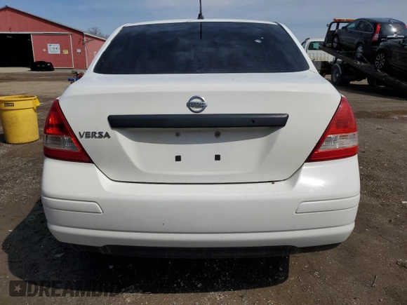 2010 Nissan Versa 1.6 with VIN 3N1CC1AP5AL351662, listed as a Copart auction lot 51673005 with Not provided miles and Salvage title. Bid and sale history available at DreamBid. Image 6.